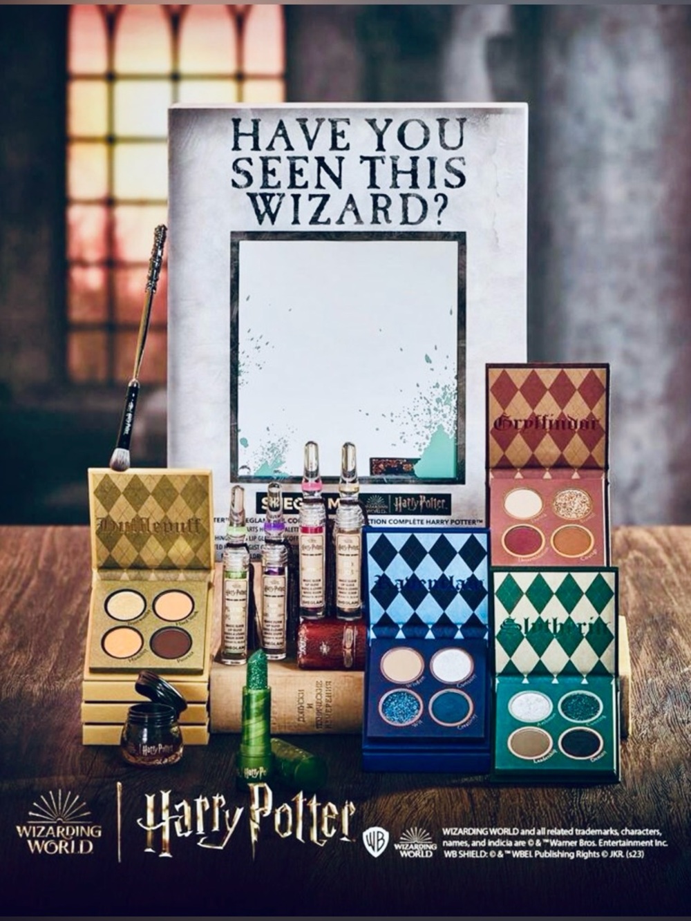 🧌New Harry Potter Makeup Collection “Have You Seen This Wizard?”